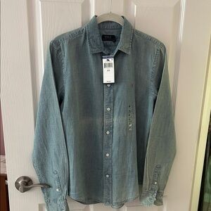 Polo by Ralph Lauren Light Blue Casual Shirt